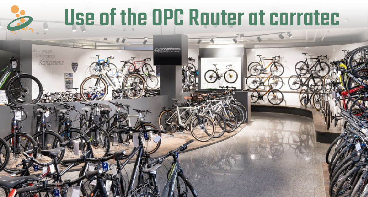 Der OPC Router作為 Herzstück bei corratec