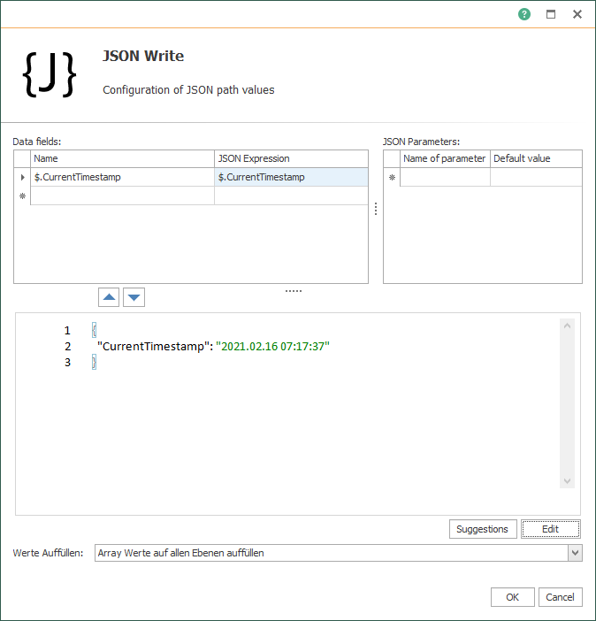 OPC Router JSON 代碼