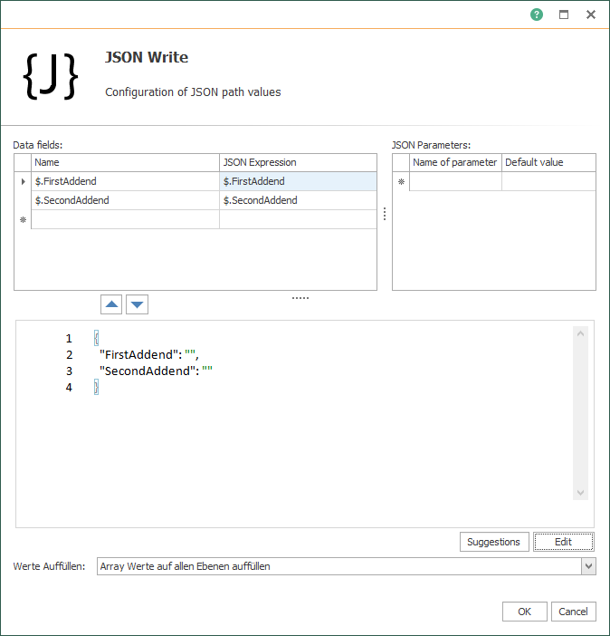 OPC Router JSON 代碼（寫作）